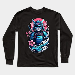 Ninja cat Long Sleeve T-Shirt